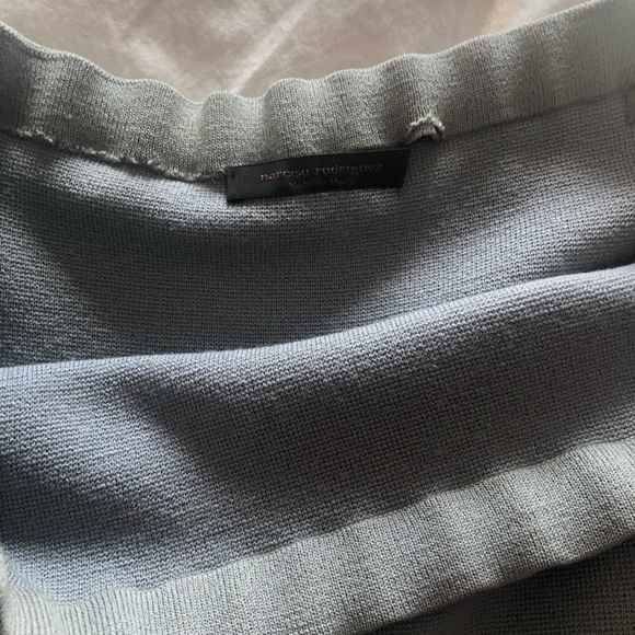 Narsisco Rodriquez Knit Pencil Skirt - Picture 2 of 10